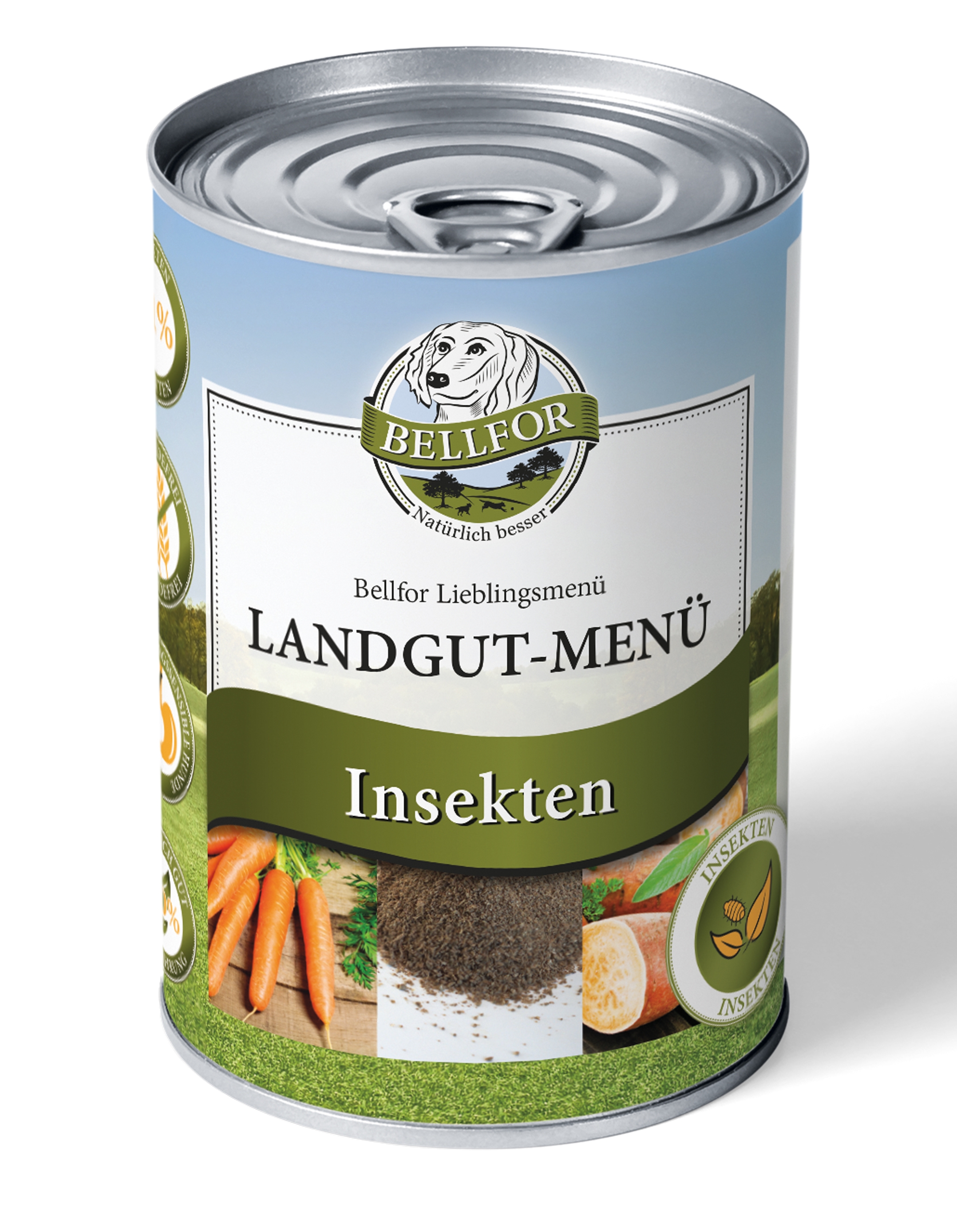 Hypoallergenes Sparset Nr. 10 - Landgut-Menü 2 x 6 x 400 g + Nierenkraft Pulver 80 g